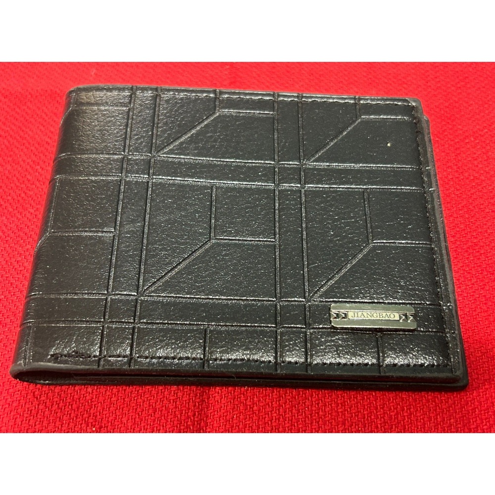 Jiangbao Black Men's Wallet